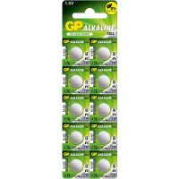 gp pack de 10 pilas alcalinas de boton lr44 a76