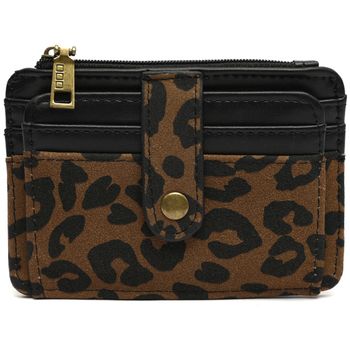 Misako Monedero Lauris tarjetero animal print para mujer
