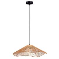lampara de techo diseno vuelo cuerda 55cm potencia maxima 40w 55x55x16 cm color negro