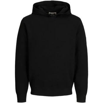 Jack & Jones Jersey 12260051 JCOAERO KNIT HOOD SN BLACK para hombre
