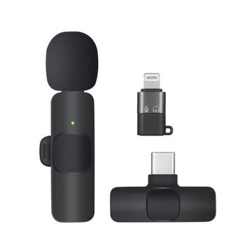 Micrófono Dam Electronics K9 inalámbrico 2.4G para móvil y PC con reducción de ruido