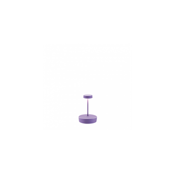 Lámpara De Mesa Led Recargable Y Regulable Swap Mini Pro Lilac