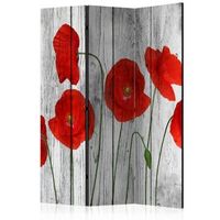 biombo - tale of red poppies 135x172 cm