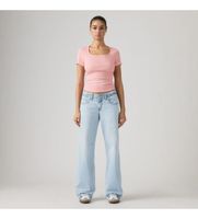 levis para mujer a5566-0043 jeans low loose azul claro 3032 casual algodon denim