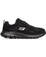 de skechers zapatillas casual skechers burns agoura 52635-bbk negras negro