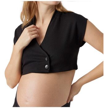 Mamalicious Tops y Camisetas Luna Cropped Blazer para mujer