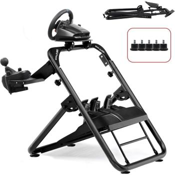 Gtplayer Soporte Volante Simulación G920 G29 Altura Ángulo Ajustable - Negro