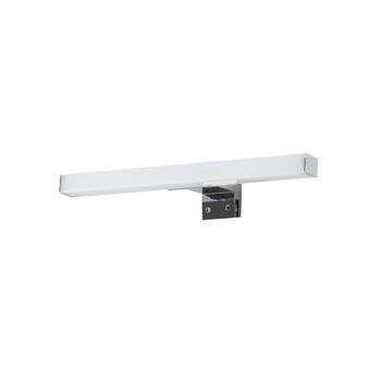 Aplique baño pvc cromo led 7w 4000k