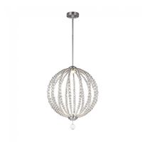 lampara colgante led oberlin m 2x8w