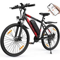 bicicleta electrica varun m27-1 pro 275 48 v 13 ah control por aplicacion color rojo