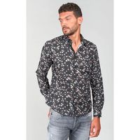 le temps des cerises camisa manga larga camisa gebas para hombre