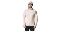 forro polar houdini aero houdi beige para hombre