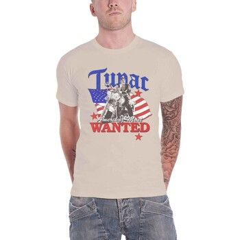 Tupac Tops y Camisetas st Wanted para mujer