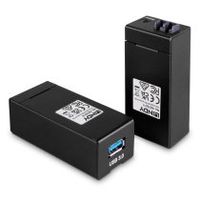 lindy 42707 extensor audiovideo transmisor y receptor de seaales av negro