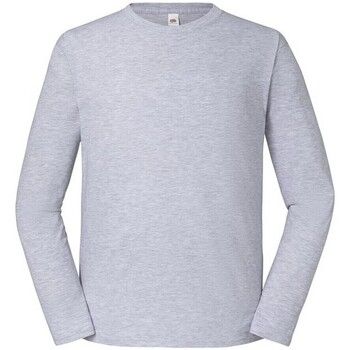 Fruit Of The Loom Camiseta manga larga Iconic 195 Premium para hombre