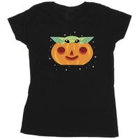 disney camiseta manga larga the mandalorian para mujer