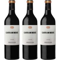 carramimbre crianza vino tinto espanol con uva tempranillo 75 cl 145  pack 3 botellas