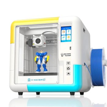 [EU/US Direct]AOSEED X-MAKER AI Impresora 3D para Niños V4.0 Totalmente Cerrada 0.05mm Alta Precisión 400mm/s Impresión