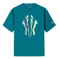 camiseta anta kai logo verde