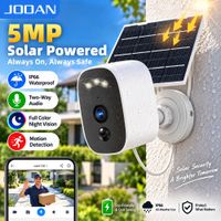 camara de vigilancia solar de 5mp camara ip inalambrica para exteriores con deteccion de personas audio bidireccional vision nocturna y proteccion ip66 para el hogar