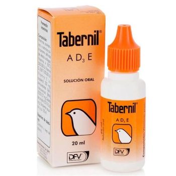 Tabernil Suplemento Vitamínico A-D3-E para Canarios - 20 ml