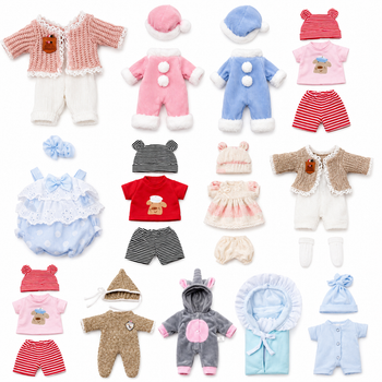 Ropa para Muñecas de 12 Pulgadas (30 cm), Vestido para Muñeca Reborn, Mono, Ropa para Muñeca Americana, Accesorios para Muñecas, Juguetes DIY, Regalo para Niñas
