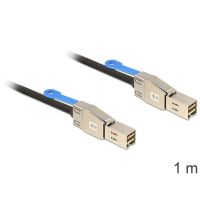 cable sas delock 83394 1 m mini sas hd x 4 sff 8644 machomacho negroplata