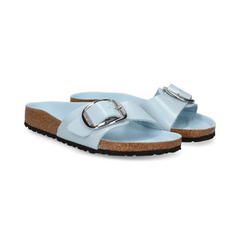 Birkenstock Sandalias Planas Mujer - Azul Talla 40n
