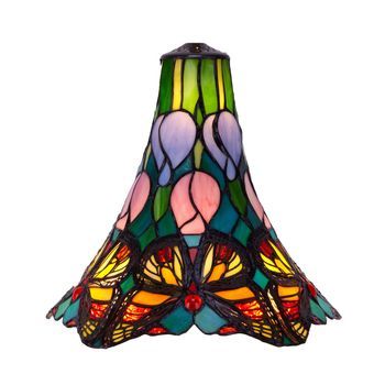 Pantalla Tiffany Suelta Serie  Butterfly  D-25cm