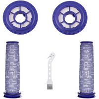 paquete de 2 filtros hepa de repuesto para aspiradora dyson dc41dc65dc66up13up20 9780