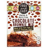 free and easy gluten free chocolate brownie mix