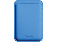 tarjetero para movil - friendly license frtar008 tpu y adhesivo 3m magsafe azul ultramar