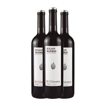 Casa Primicia Vino Tinto Julian Madrid Selección De Familia Rioja 75 Cl 14% Vol. (pack De 3 Unidades)