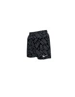 banador de playa y piscina nike tossed block nino negro
