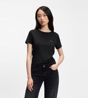 boss para mujer 50571415 camiseta elove negro xs casual algodon manga corta
