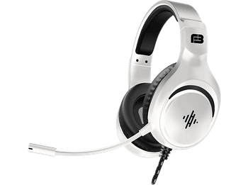 Auriculares gaming - Ardistel BLACKFIRE® Gaming Headset BFX-40, Para PS5™ y PS4™, No Bluetooth, Cable 1.2m, Blanco