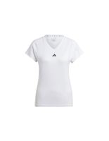 camiseta de fitness adidas essentials minimal blanco mujer