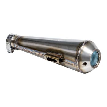 Silenciador de escape Megaton TIG 51mm inox montaje lateral