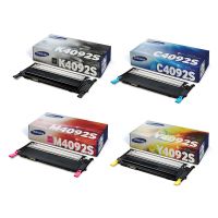 original multipack samsung clx-3175n printer toner cartridges 4 pack -clt-k4092s