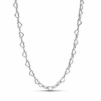 collar pandora corazones unidos