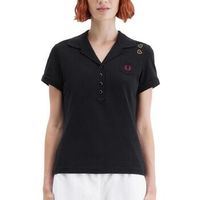 fred perry polo pocket detail polo shirt para mujer