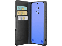 funda movil - cellularline book agenda para samsung galaxy s26 ultra con tapa tarjetero cierre magnetico negro