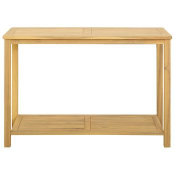 Mesa Consola De Jardín | Mesa De Exterior Acacia Clara 110 X 40 X 75 Cm