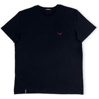 organic monkey tops y camisetas red hot t-shirt - black para hombre