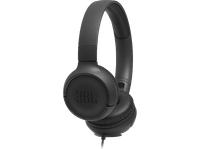 auriculares - jbl tune 500 pure bass sound microfono plegables control volumen negro