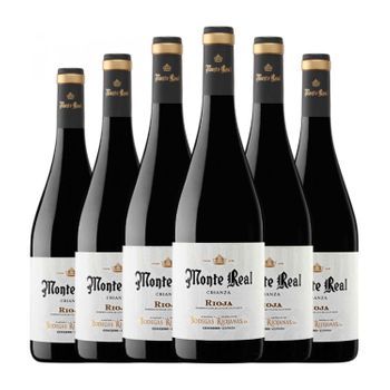 Bodegas Riojanas Vino Tinto Monte Real Rioja Crianza 75 Cl 13.5% Vol. (pack De 6 Unidades)