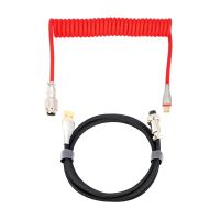 phoenix kioru cable aviador usb-c para teclados gaming negrorojo