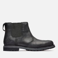 timberland mens larchmont leather chelsea boots - black - uk 10