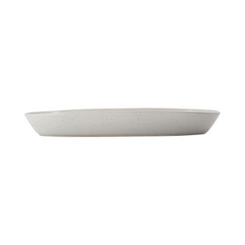 Bandeja de gres blanco 38cm