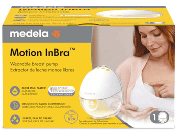 Medela Motion Inbra Simple Sacaleches Eléctrico Manos Libres